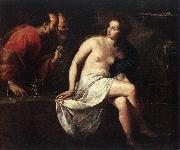 CAGNACCI, Guido Susanna vecchioni oil painting on canvas
